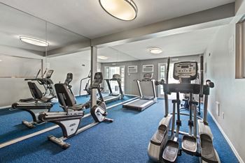 Fully equipped fitness center